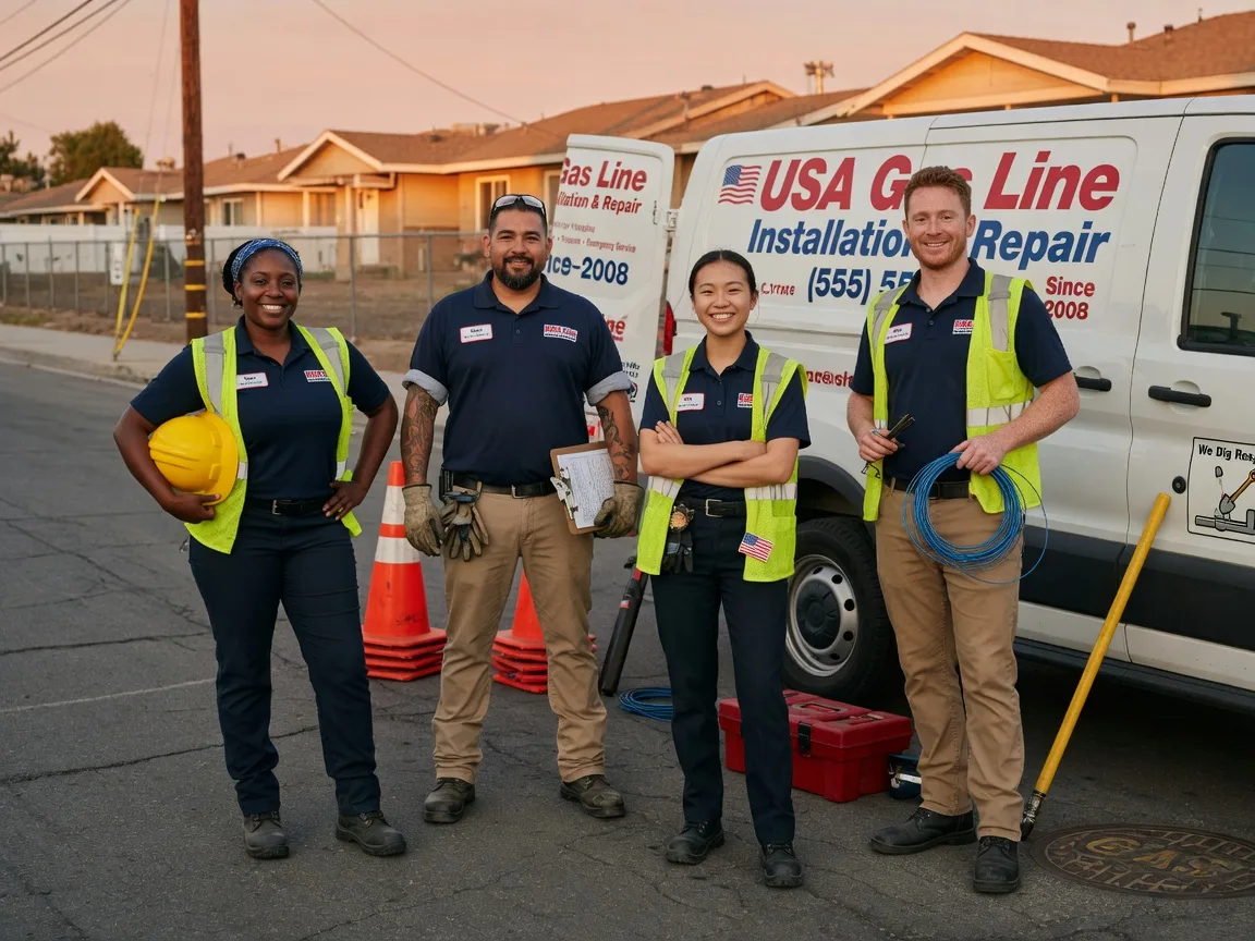Gas Line Installation company in State Line, MS